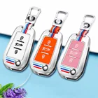 Чехол для автомобильного ключа для Peugeot 207 3008 208 308 2008 307 508 5008 407 Citroen c1 c2 c3 c4 grand picasso c5 ds 3 5