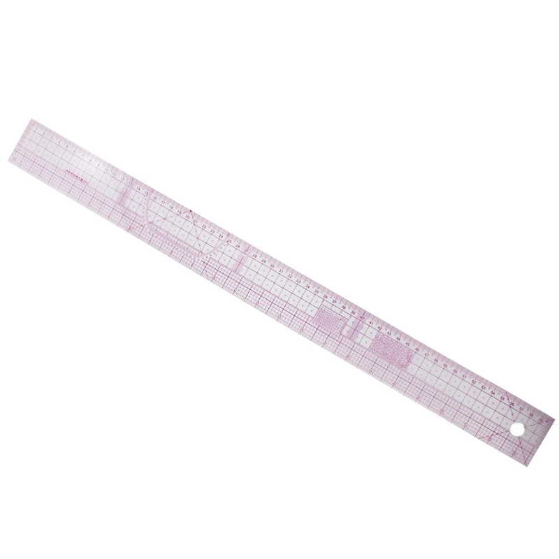 

Multi-Function Code Ruler A2560 Clothing Ruler Plate Making Ruler 60cm Drawing Ruler Bending Cloth Ruler at Will