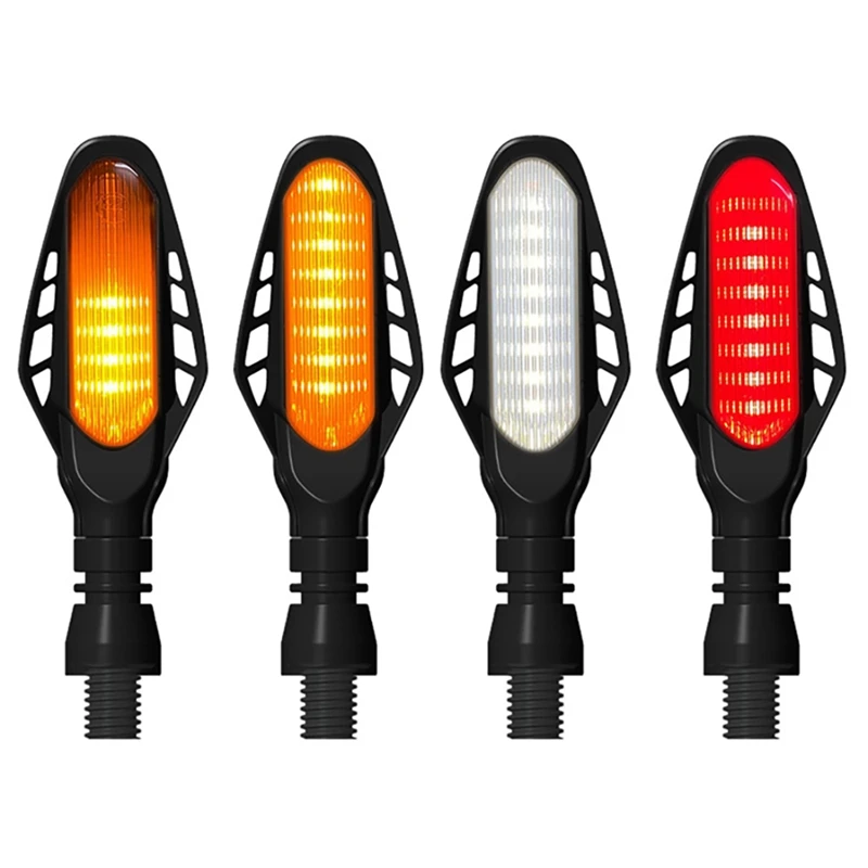 

Новинка-4 шт. 12V Универсальный мотоцикл светодиодный указатель поворота светильник s индикаторы Янтарный мигалка светильник ing 16 Светодиодн...