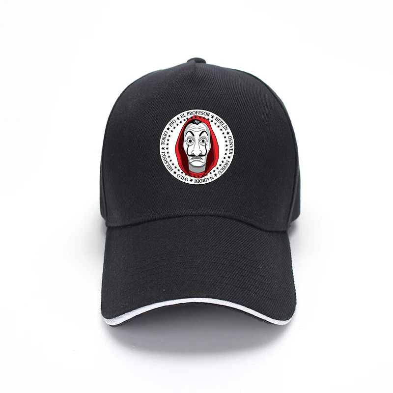 

Money Heist Adjustable Baseball Cap TOKYO Outdoor Sport Panama Bucket Hat Fisherman Hat La Casa De Papel Duck Hat Travel Hats