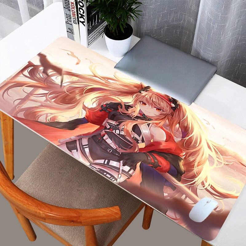 

Arknights Kawaii Big Mouse Pad Anime Cute Girl Gabinete Gamer Computer Desk Mat Keyboard Gaming Accessories Hot Laptop Mousepad