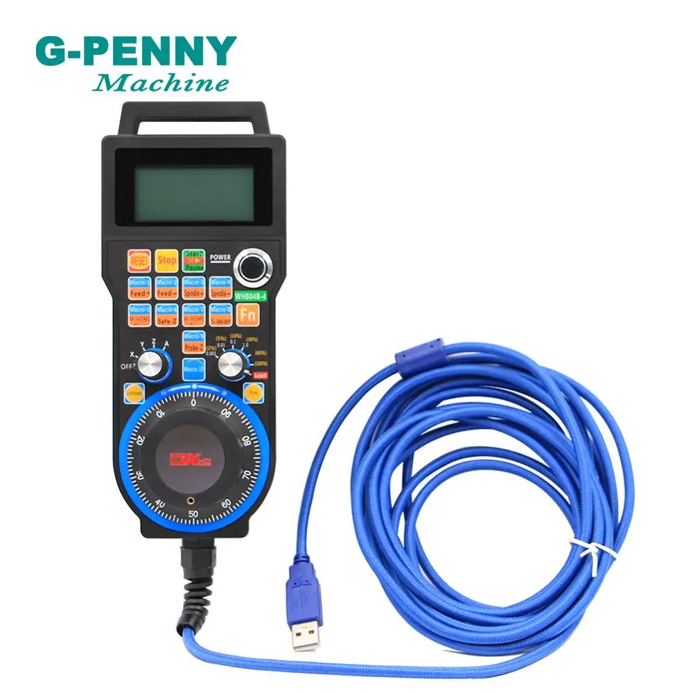 Бесплатная доставка! 4 оси ЧПУ USB пульт дистанционного управления маховик MPG