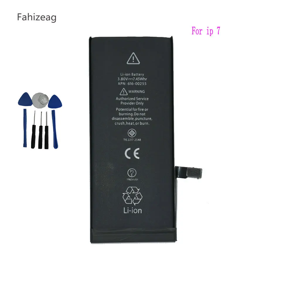 Сменный литий ионный аккумулятор Fahizeag для iPhone 7 Plus 8 бесплатные