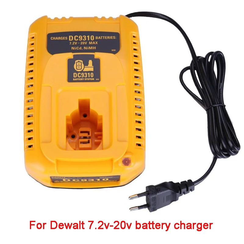 

Зарядное устройство XRP DC9310 18 в для аккумуляторов DEWALT 7,2-18 в, никель-металлогидридный аккумулятор DC9096 DC9098 DC9099 DW9099 DW9072 DW9057