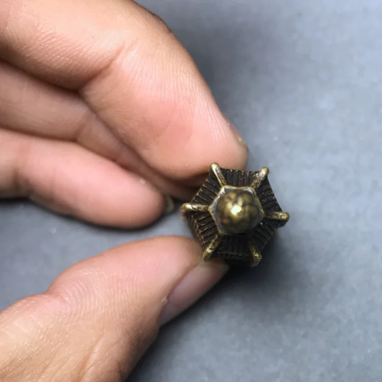

LAOJUNLU Bronze Ornaments NineStory Wenchang Tower Retro Pure Copper