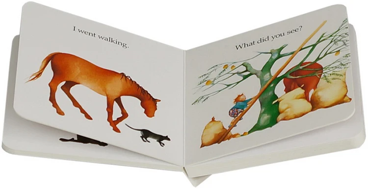 Я ходила по английским книгам с картинками прежде чем ложиться в кровать книга