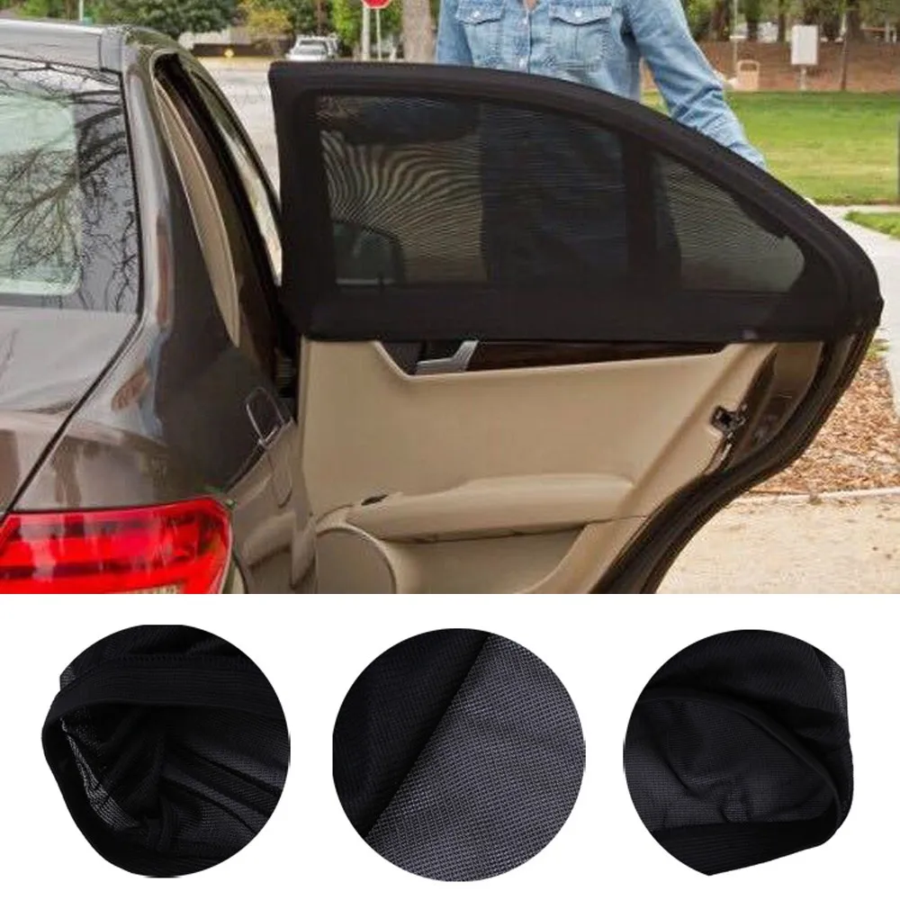 2 шт. покрытие на окно автомобиля Солнцезащитная шторка для Toyota Corolla RAV4 Subaru XV Chevrolet