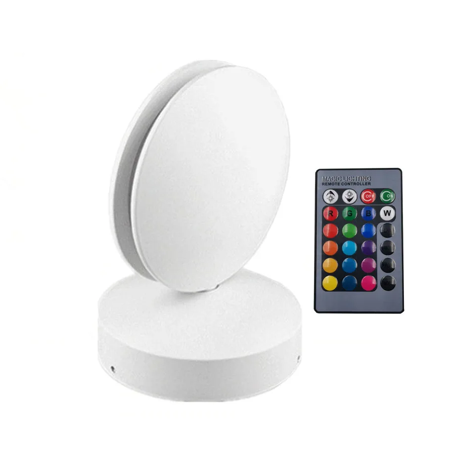 

Thrisdar Outdoor 10W Waterproof Led Wall Lamp With Remote Corridor Doors Frame Windows Liner Wall Light 360 Degree Wall Light