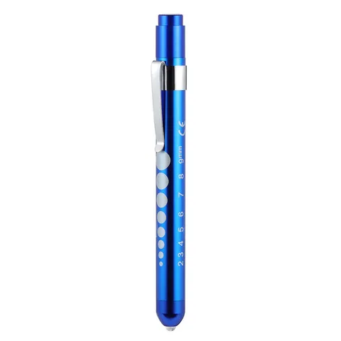 Ручка для медсестер Алюминий сплав ручка светильник светодиодный ученик светильник оральный Pen светильник со шкалой