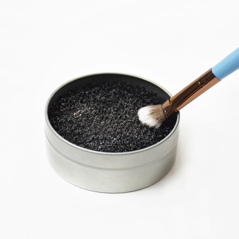 

Makeup Brush Cleaner Sponge Remover Color From Brush Eyeshadow Sponge Tool