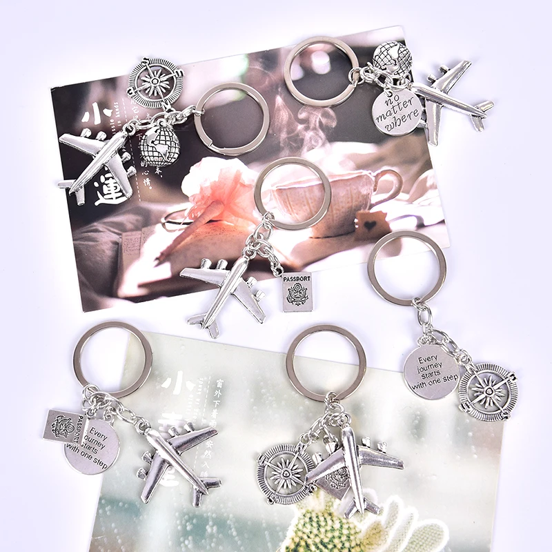 Новинка 1 шт. брелоки с самолетами для путешественника независимо от того где