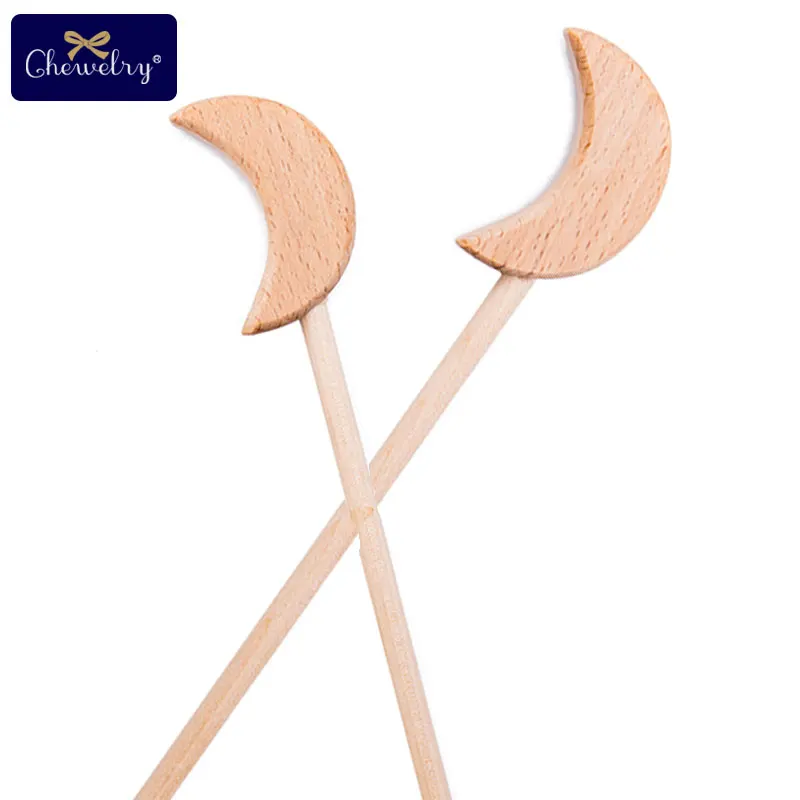 2 Pcs 2 шт бука Деревянная звезда игрушка Пользовательский логотип Diy детские волшебные игрушки на палочках пятиконечная звезда стержень Вальдорф грызун игрушка играть тренажерный зал луна сердце для девочек Детские продукты игрушки - Цвет: 2 Pcs