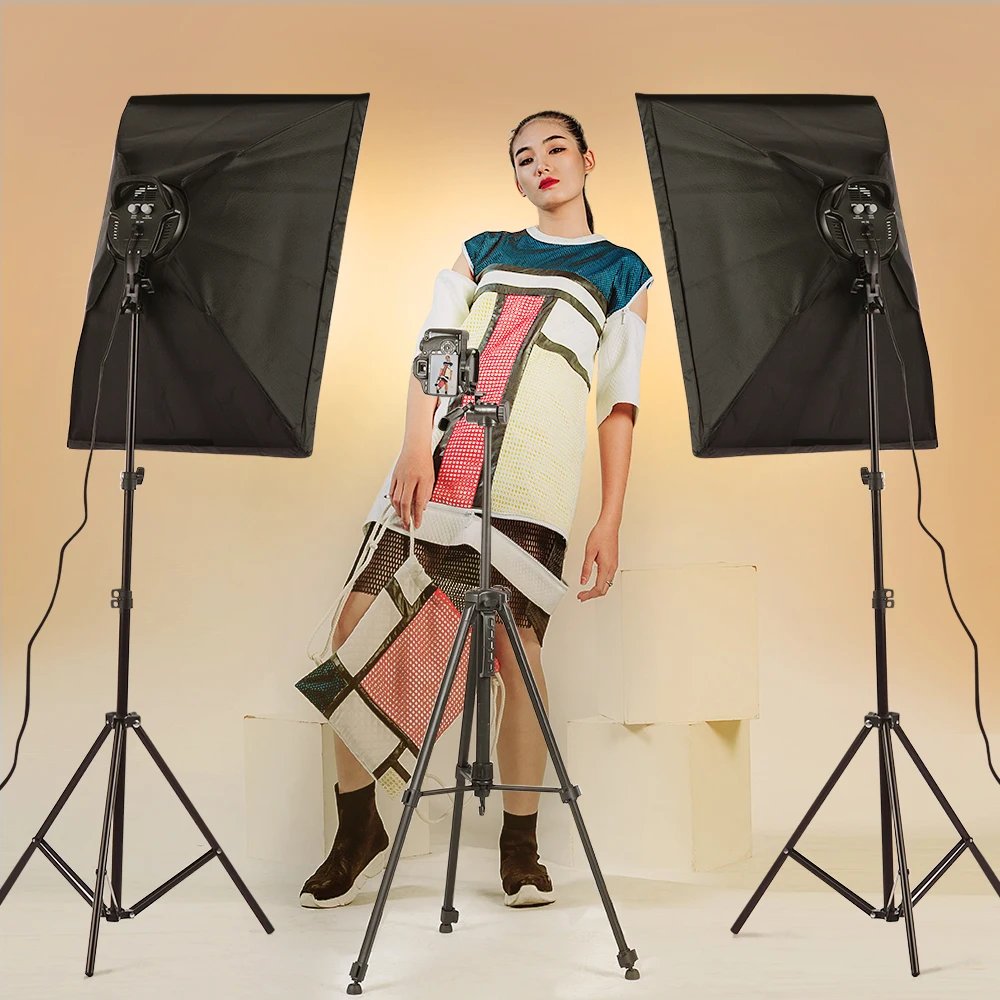 Профессиональный студийный Фотостудия софтбокс светодиодный светильник в