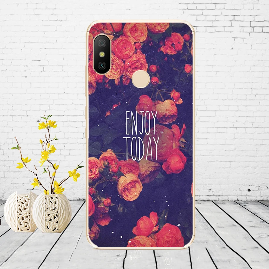 K3 Силиконовый чехол для Xiaomi mi A2 LITE, чехол с полной защитой, мягкая задняя крышка из ТПУ, чехол для телефона s для Xio mi A2 LITE, бампер - Цвет: K3