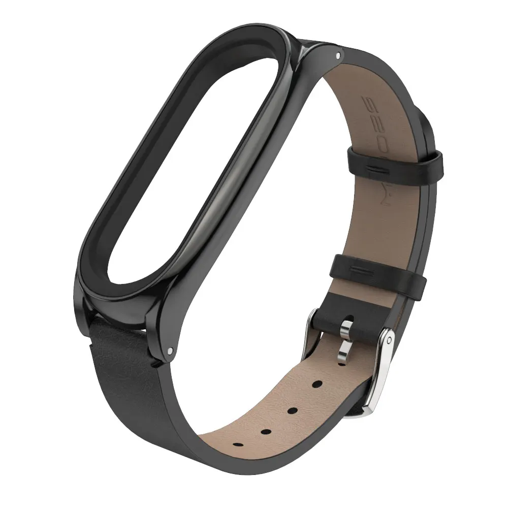 Ремешок для Mi Band 5 4 3 из искусственной кожи Correas Xiaomi Xiomi Pulseira Miband браслет умные