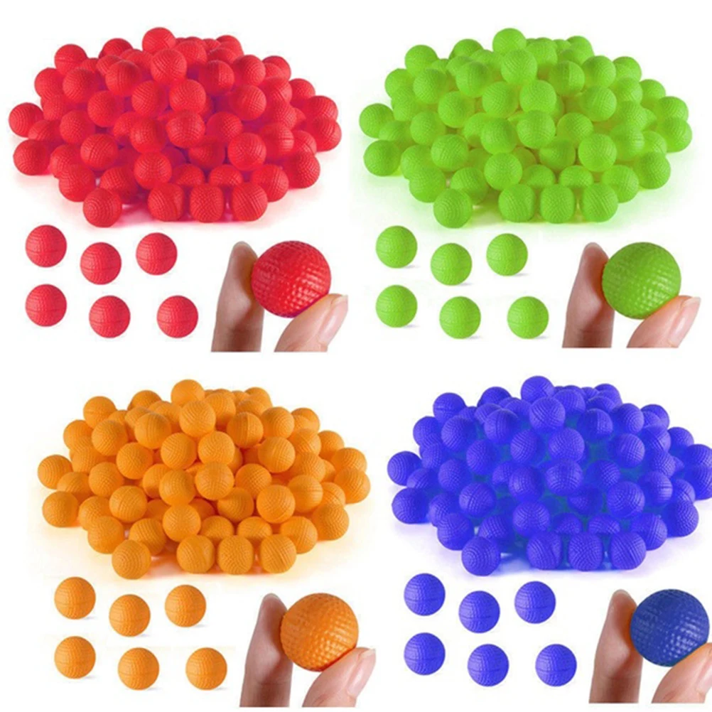 

50Pcs Rounds Foam Ammo Refill Replace Bullet Balls Pack Children Kids Toy Compatible For Nerf Rival Blasters Apollo Bullets #20