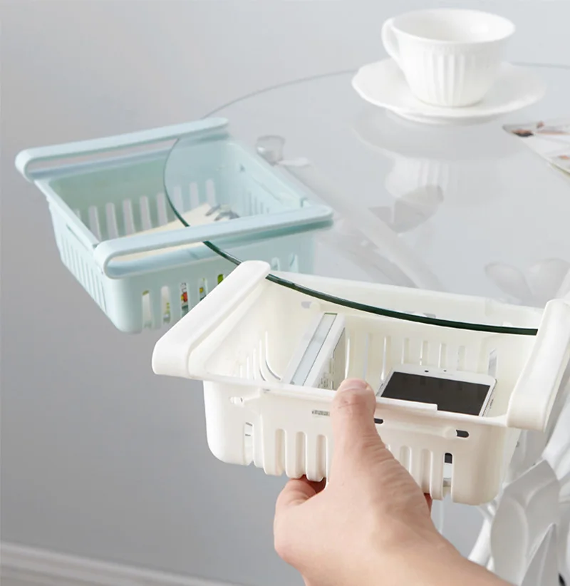 Регулируемая растягивающаяся разделительная полка для холодильника кухонный