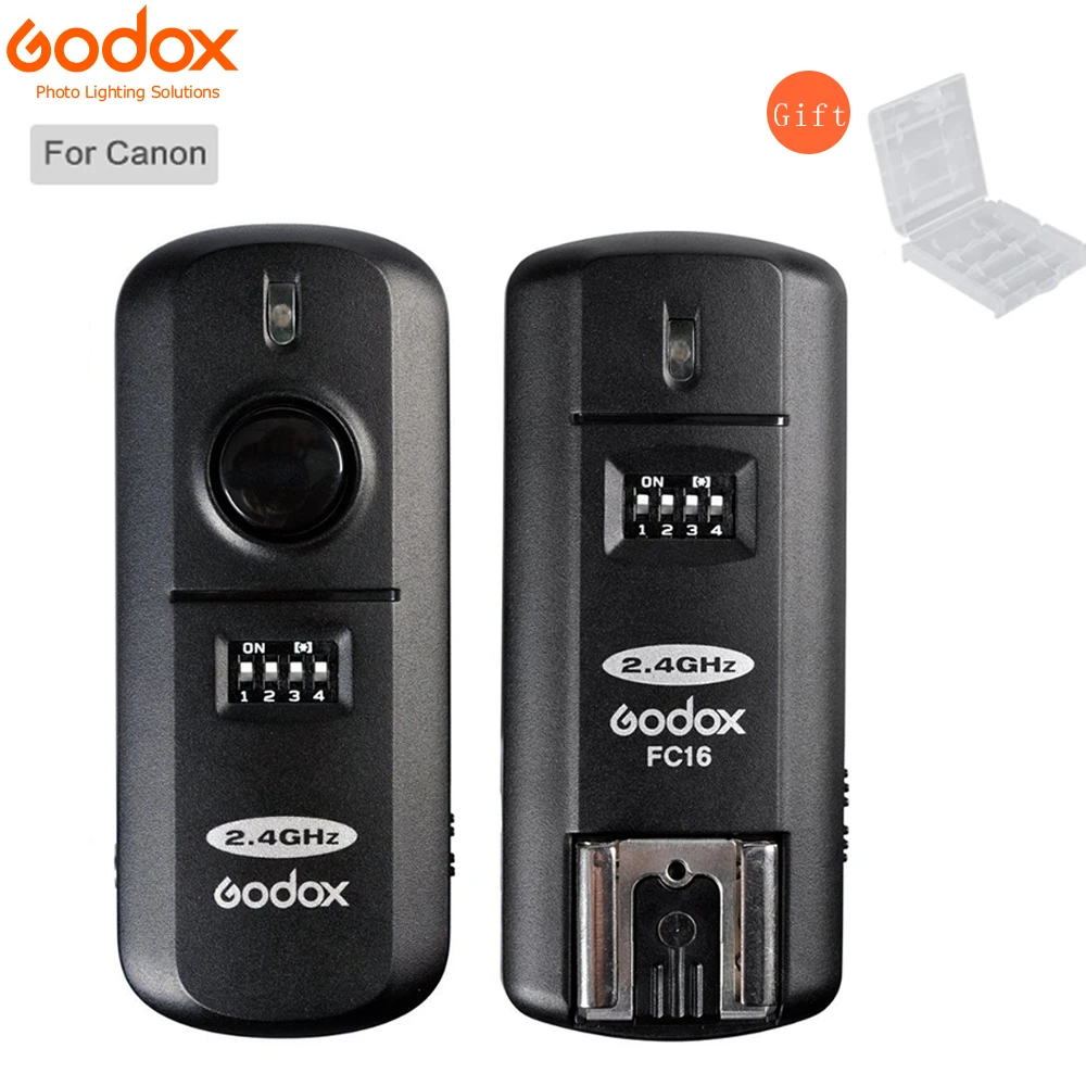 Godox 2 4 ГГц 16 каналов беспроводной дистанционный студийный стробоскопический