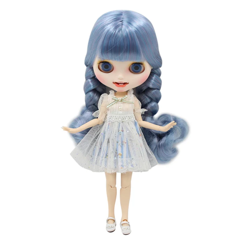 Ледяной DBS Blyth кукольные 1/6 BJD телесного цвета шарнирное тело матовая лицевая
