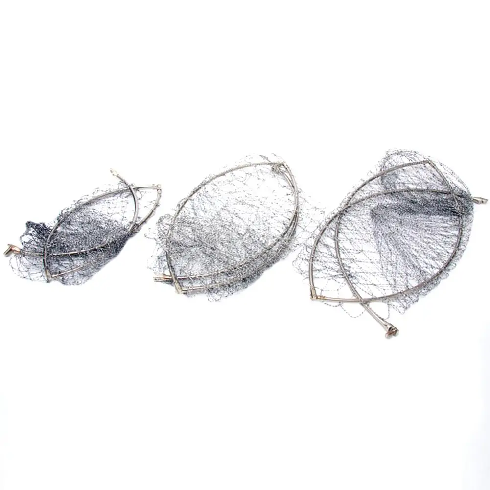 Рыболовная сеть для ловли нахлыстом мягкая резиновая сетка окуня безопасная