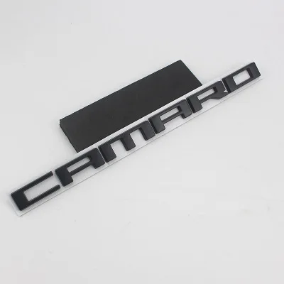 5X новая хромированная Черная Наклейка 3D металлический CAMARO Автомобильный задний