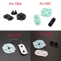 1set rubber conductive buttons a b d pad for game boy classic gb gba gbc gbp gba sp silicone start select keypad repair parts