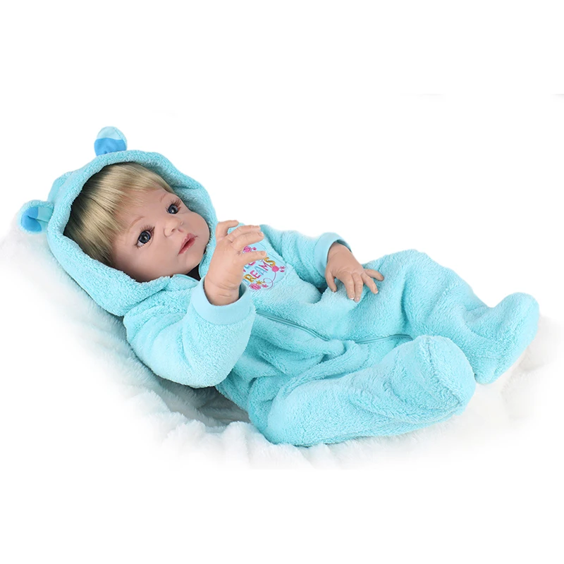NPKDOLL 22 дюйма, полностью силиконовые куклы американского мальчика, Кукла Реборн, детские игрушки, подарок