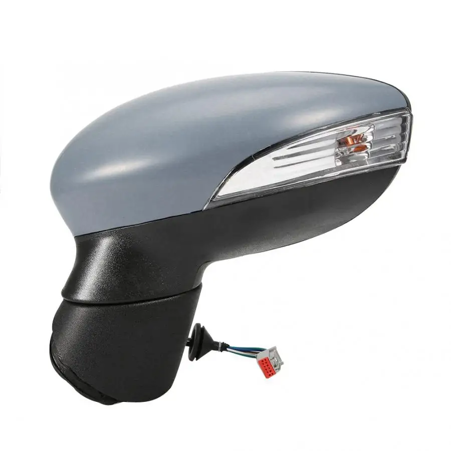car side mirror guard Left Side Rearview Mirror with Turn Signal Light Fits for FORD FIESTA MK7 MK8 2008-2012 styling | Автомобили и