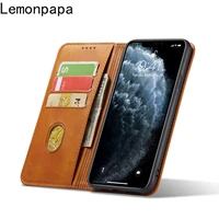 luxury wallet phone case for iphone 12 11 pro max 7 8 plus x xr xs max case magnetic leather cover card stand for iphone cases