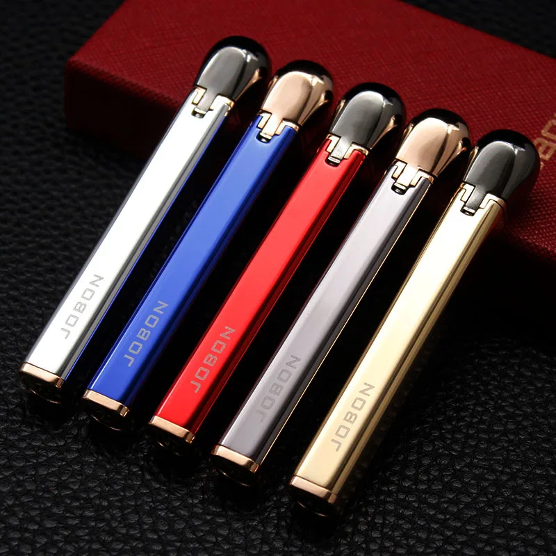 Mini Match Shape Lighter Butane Gas Refillable Lighter Creative Portable Regular Flame Ignitor For Cigarette Smoking Mens Gift