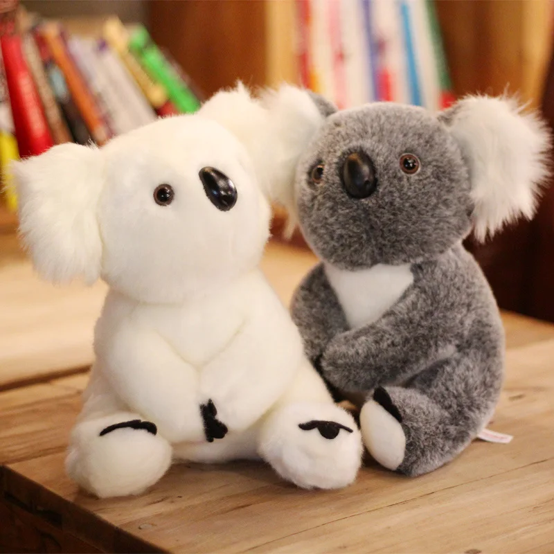 Simulation Koala Plush Toys White/Gray Mother and Son Doll Soft Kids Birthday Christmas Gift | Игрушки и хобби