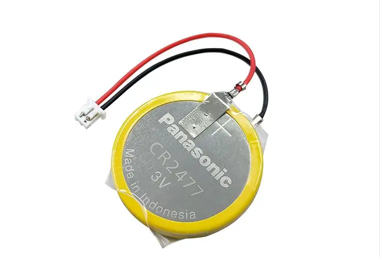 

2pcs/lot Panasonic CR2477 CR 2477 3V Batteries High Performance High Temperature Resistant Button Coin Battery Cell with plug