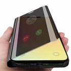 Умный зеркальный Чехол-книжка для iPhone 13 Pro Max, 13 Pro max, 13 mini, с магнитной подставкой