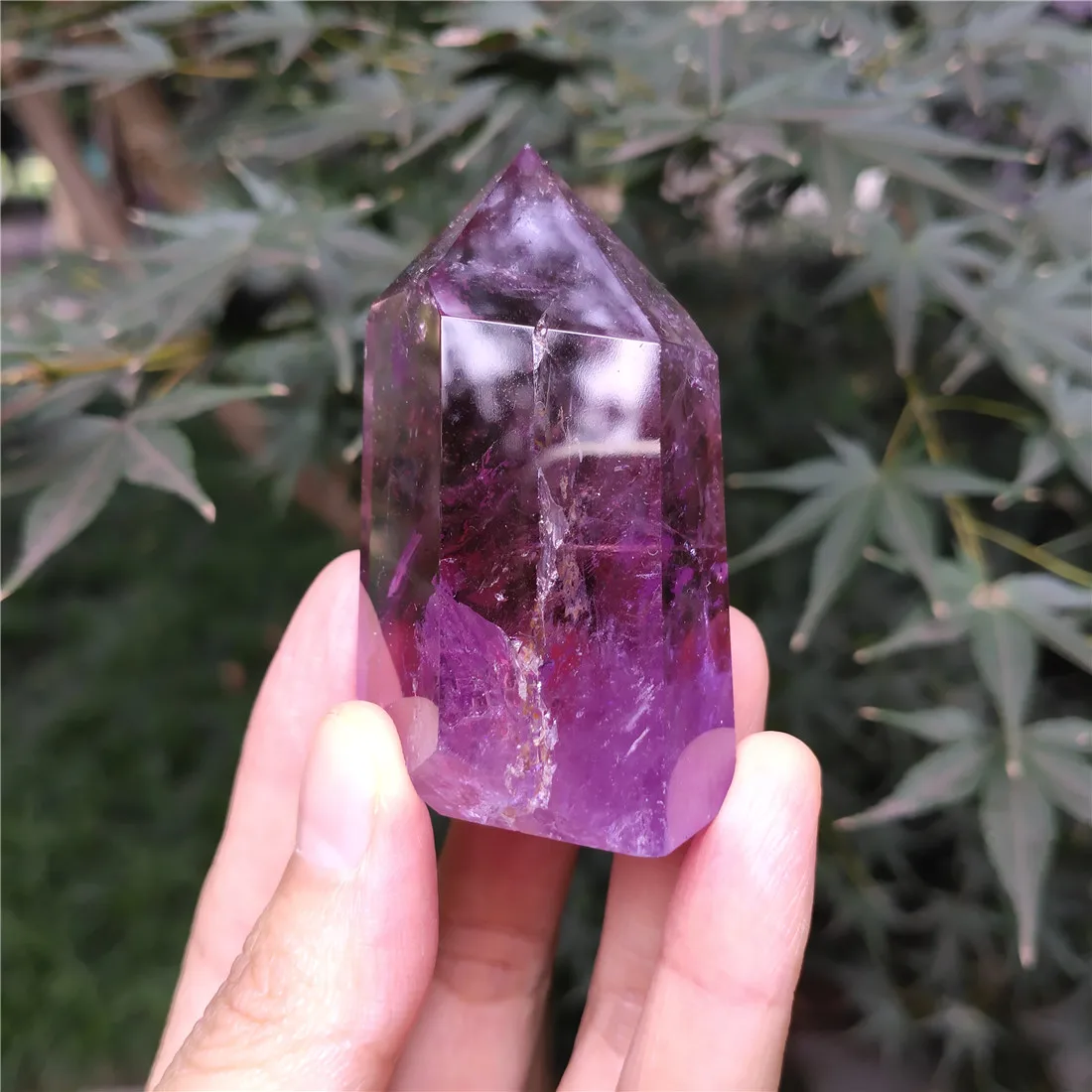Аметистовый кристалл башня камни кристаллы Wicca камень Islan Декор Пьедра иминерал