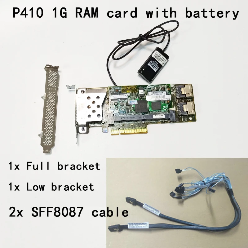 462919 001 013233 001 array sas p410 raid контроллер карты 6gb pci e с