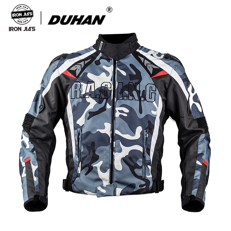 DUHAN Motorcycle Jacket Men Waterproof Oxford Cloth Moto Windproof Motocross Off-Road Racing Protective Gear | Автомобили и