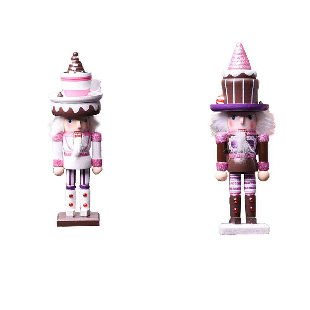 Рождественский Щелкунчик Кукольный Миниатюрный Декор мороженое милый солдат
