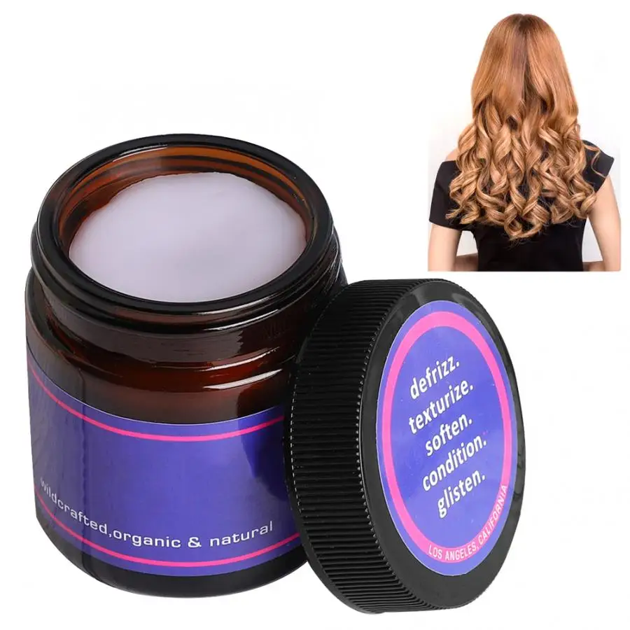 

Plant Hair Wax Moisturizing Hair Modeling Natural Nourishing Hair Care Cream Hair Styling Salon Tool