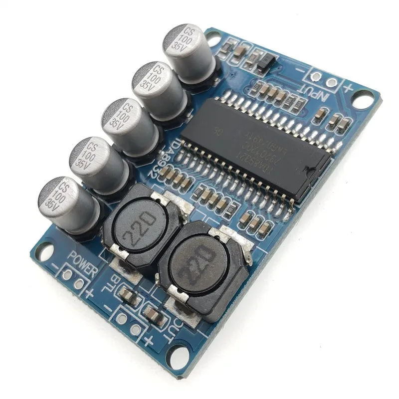 Плата цифрового усилителя мощности TDA8932 моно-усилитель 35 Вт модуль высокой