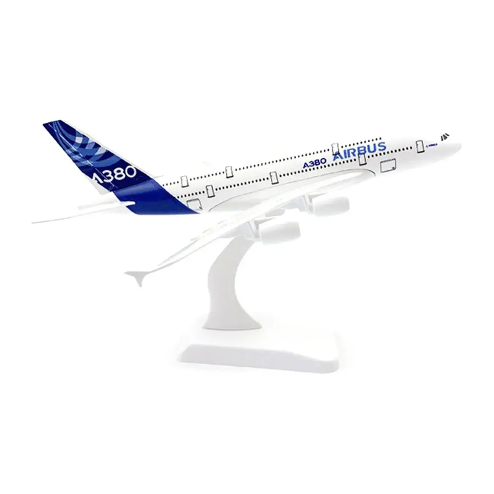 

Модель самолета, реалистичный прочный самолет из металлического сплава, литый под давлением миниатюрный самолет 1:200, игрушечный самолет, им...