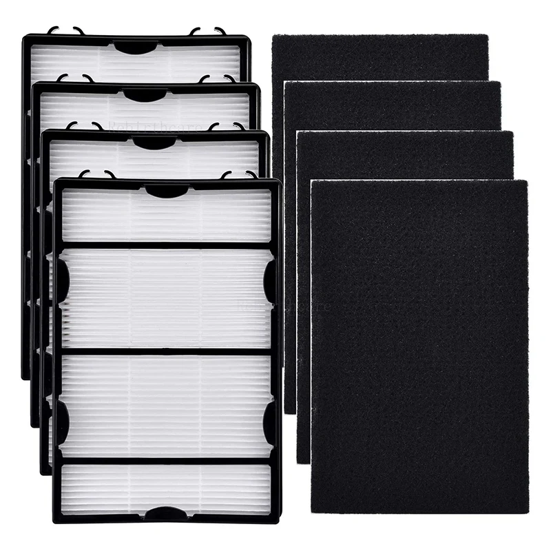 

4 Pack HAPF600 HEPA Replacement Filter with Carbon Filters for Holmes HEPA Air Filter Replace HAPF600D, HAP615, HAP625