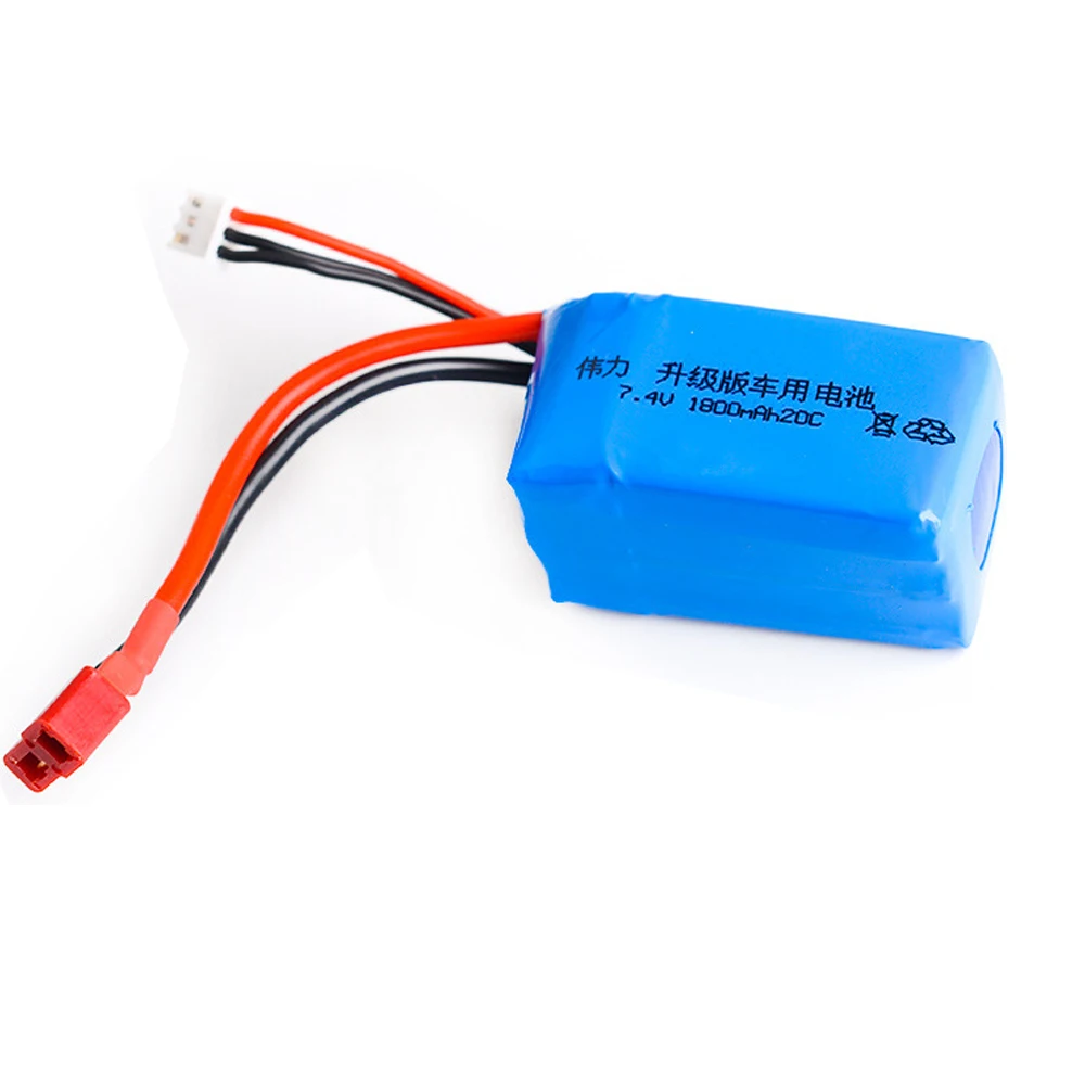 7 4 V 1800mah Lipo батарея и USB зарядное устройство для Wltoys A959-b A969-b A979-b игрушечные машинки