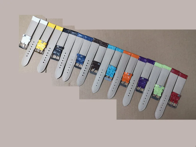 Новинка 240 шт./лот ремешок для часов из искусственной кожи (полиуретан) оптом