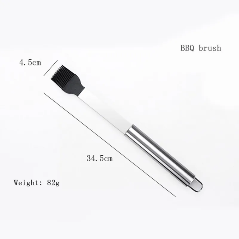 

Easy Clean Grilling Kit Indoor Outdoor BBQ Accessories Grill Tools Set Camping Kitchen Picnic Cooking Reusable Barbecue Utensil