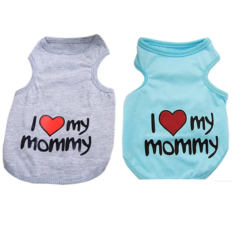 Модная Милая Одежда для собак маленьких кошек летняя одежда чихуахуа с рисунком