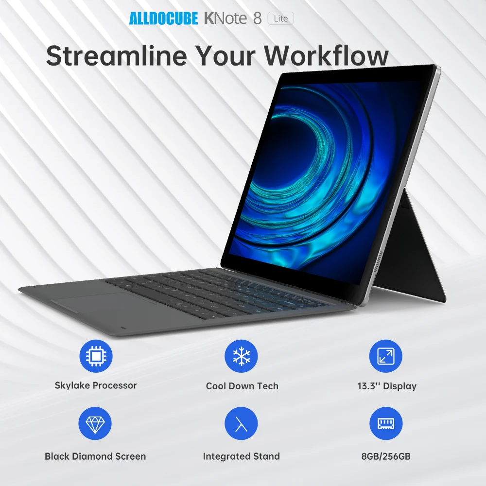Alldocube KNote 8 Lite планшет с 10 1-дюймовым дисплеем ОЗУ Гб ПЗУ 13 3 ГБ Windows | Компьютеры и