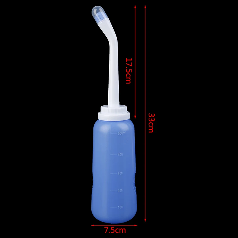 

500ml Portable Travel Hand Held Bidet Sprayer Personal Cleaner Hygiene Bottle Spray Washing