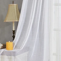 lism modern linen tulle curtain window screening drapes for living room gold plaid sheer voile curtains for kitchen blind home