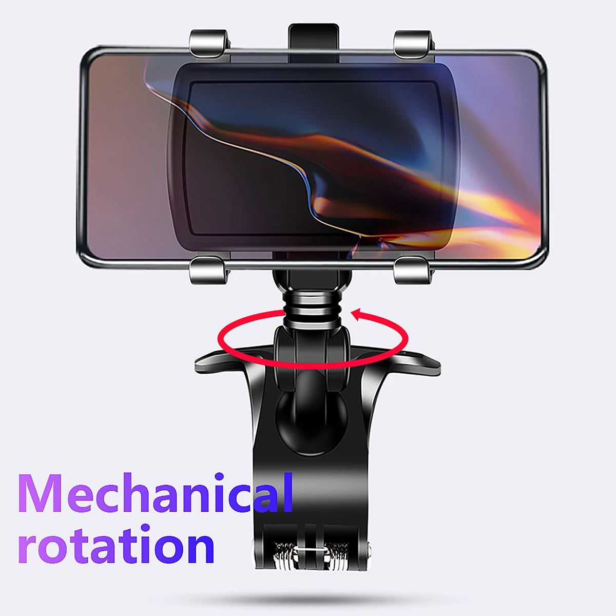 fonken upgraded cellphone holder 1400 degree rotating car phone holder gps stand dashboard clips for iphone 12 11 xiaomi holder free global shipping