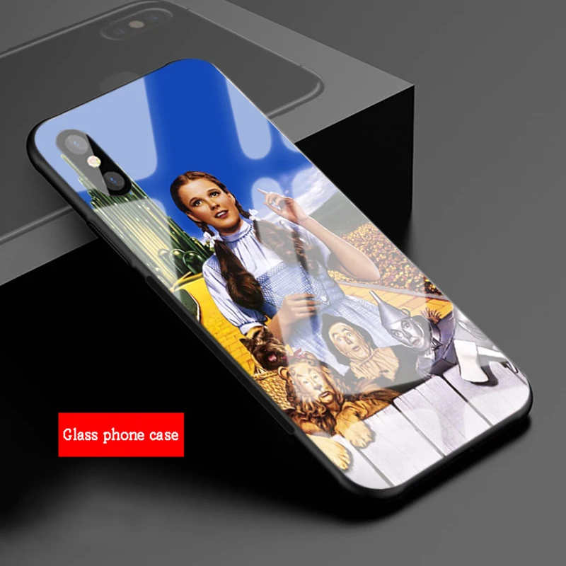 Чехол для iPhone 6 для телефона из закаленного стекла Wizard of OZ, 6 plus, 7, 7 plus, 8, 8 plus, 5, 5s, SE, X, XS, XR, XS Max - Цвет: B19071905-08.jpg